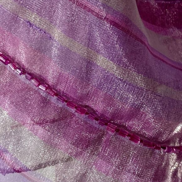 Purple Beaded Sarong NWT - Picture 4 of 4